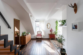 Charming Prague Apartment in Vrsovice with Roof Terrace